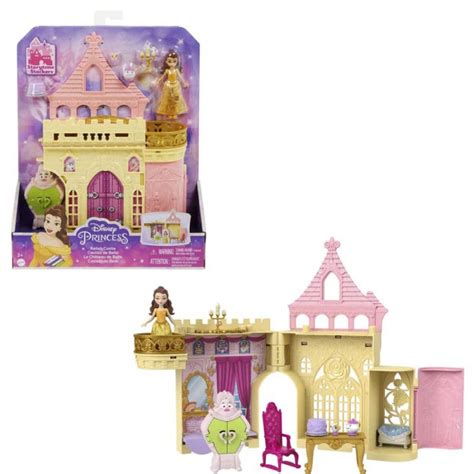 Mattel Disney Mała lalka Princess Bella i zamek Mattel Sklep