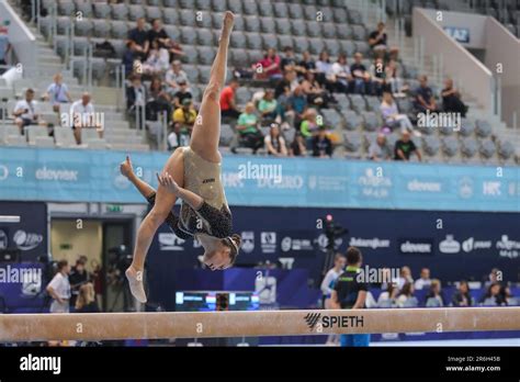 Osijek Croatia 09th June 2023 Gymnast Zwicker Christina Competes In