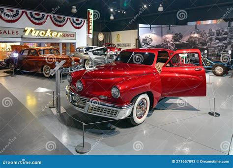 Tucker Exhibit at the AACA Museum in Hershey. Pa. Editorial Stock Photo ...