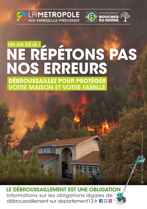 Prévention Incendie Obligation légale de débroussaillement Eyguières