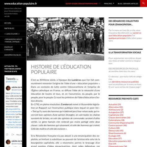 Histoire de l éducation populaire Pearltrees