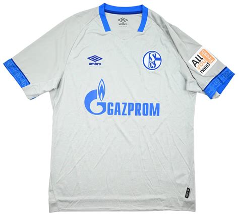 2018 19 SCHALKE 04 SHIRT L Football Soccer German Clubs Schalke