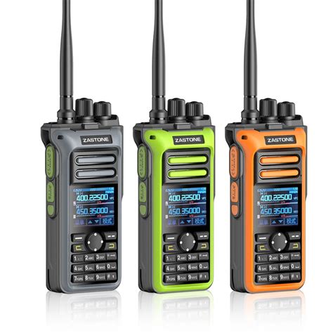 10W ZASTONE M10 Dual PTT Amateur 2 Way Radio AM Air Aviation Band