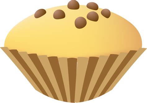 カップケーキ：チョコチップ 無料イラスト素材｜素材ラボ