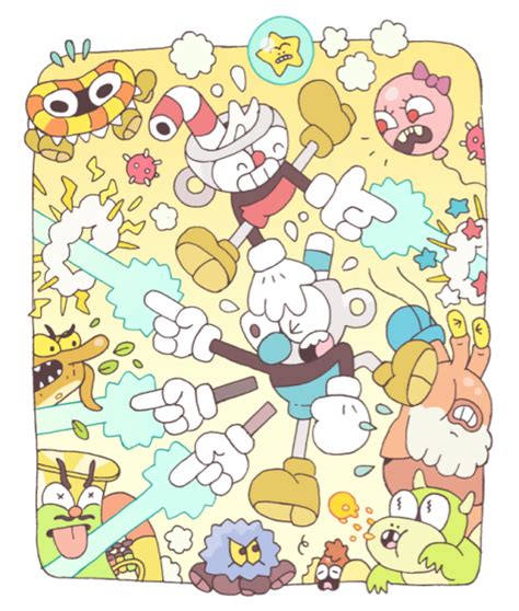 Some Cuphead fan art! : Cuphead