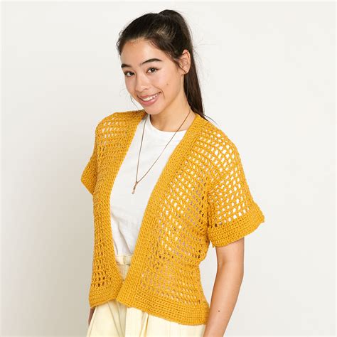 Crochet Patterns Galore We Mesh Well Cardigan