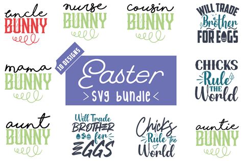 Easter Svg Bundle Vol20 Graphic By Svg Box · Creative Fabrica