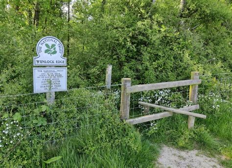 Path Into Longville Coppice At Wenlock Mat Fascione Cc By Sa