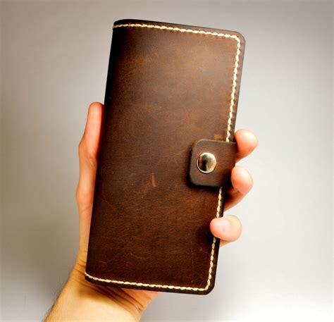 Leather checkbook cover - retailherof