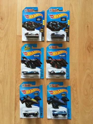 Set De Autos Hot Wheels Batman Batimovil Normal Y Variante Env O Gratis