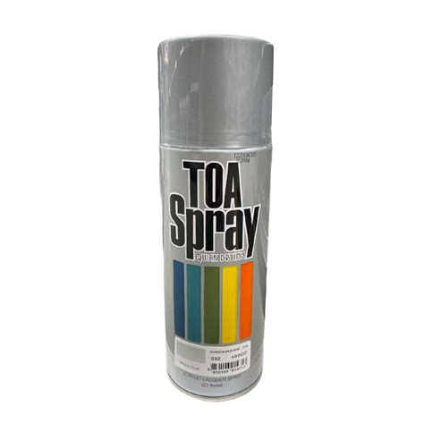 Toa Aerosol Spray Paint 400cc 032 Metalicgrey