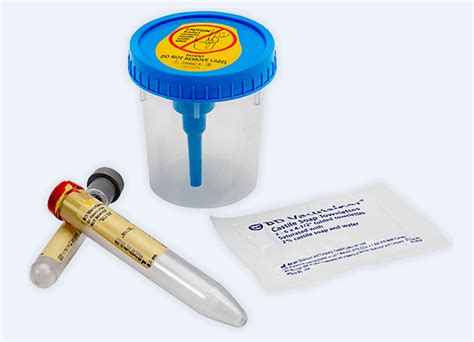 Urine Specimen Collection Kit Bd Vacutainer Ml Ml Plastic