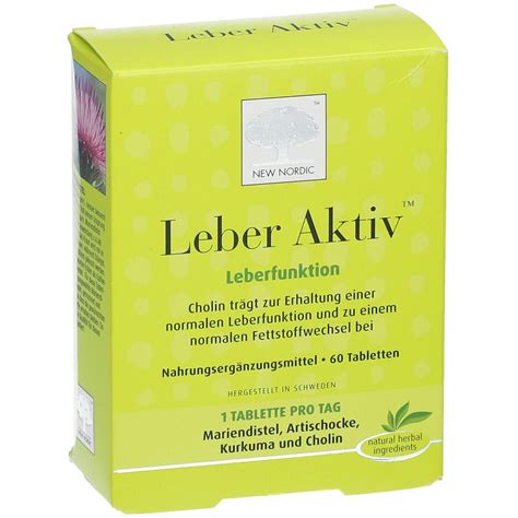 NEW NORDIC Leber Aktiv 60 St Shop Apotheke