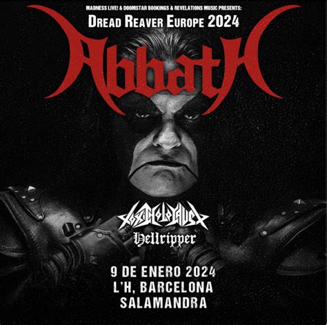 Abbath Toxic Holocaust Barcelona Cultura Em Peso Since 2005