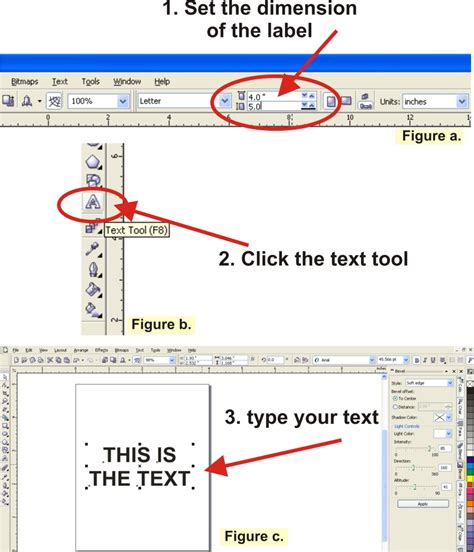 How To Create Labels Using Coreldraw X My Va Journal