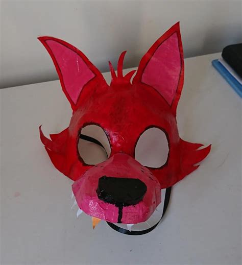 3d Print Foxy Mask Fnaf Five Nights At Freddys • Made 40 Off