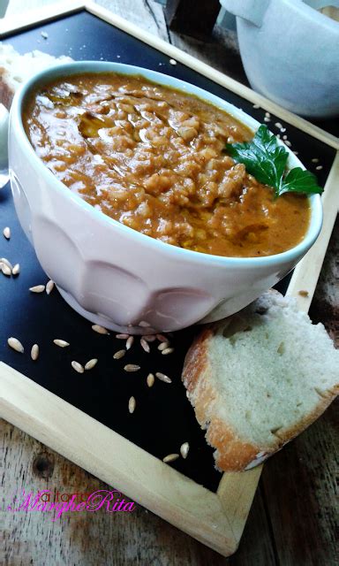 La Torta Margherita Zuppetta Di Farro Bio In Crema Di Melanzana