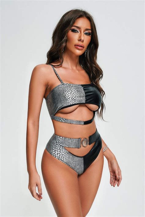 High Waist Two Piece Bikini Set ShapeMiNow