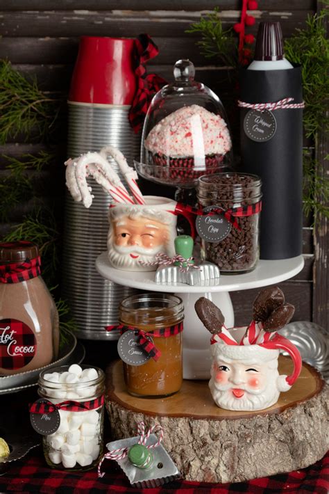 Hot Chocolate Bar Setup Ideas Kippi At Home Homemade Caramel Sauce Hot Chocolate Bars Hot