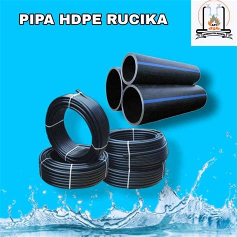 Promo Pipa Hdpe Rucika Inch Mm Pn Meter Multicolor