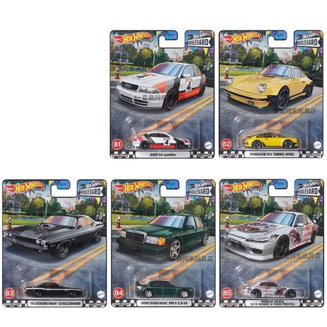 Машинка Hot wheels 1 64 Садовый проспект 17 Набор из пяти машин Collector Edition Metal