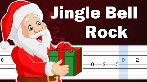 Jingle Bell Rock Jazz Guitar Tutorial Tab Youtube