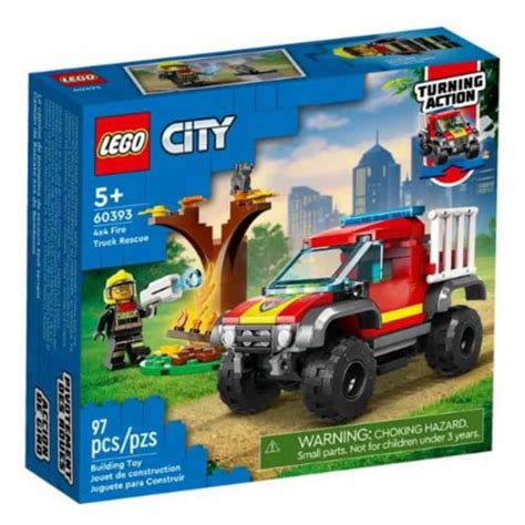 LEGO® City 4x4 Fire Truck Rescue Building Set, 1 ct - Pick ‘n Save