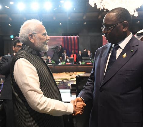 Insightful Deliberations With President Macky Sall On Boosting India