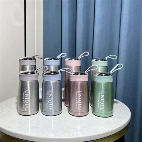 Promo Tumbler Termos Unique Vacuum Bottle Cup Insulated Mug Hot Cool Ml Stainless Steel