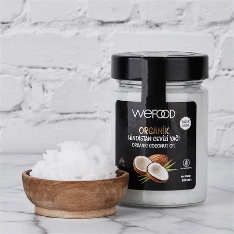 Wefood Organik Hindistan Cevizi Yağı 300 Ml Cookplus