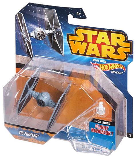Kunst Spiel Und Spass Mattel Hot Wheels Star Wars Starship TIE Fighter Blue