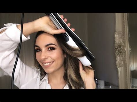 Como faço as minhas ondas no cabelo a Steampod YouTube