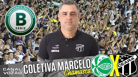 Série B 17 Coletiva Marcelo Chamusca Áudio Pós jogo Juventude 1