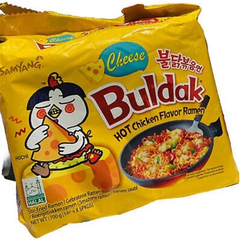 SAMYANG Buldak Cheese Hot Chicken Flavor Ramen 140gx5 Shopee Malaysia