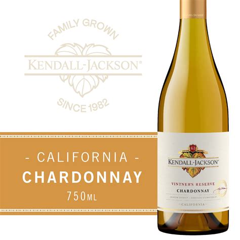 Kendall Jackson Vintners Reserve Chardonnay White Wine 750ml