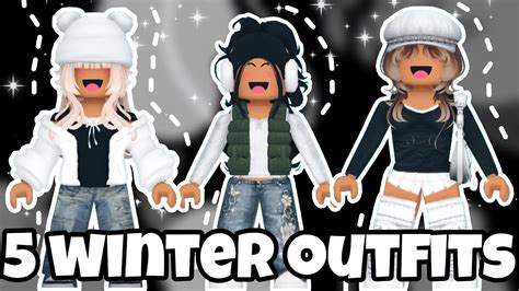 5 Winter Outfit Codes For Bloxburg Siimplydiiana Youtube