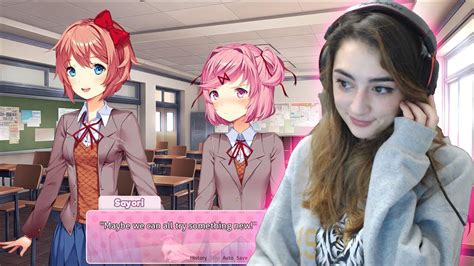 A Happy Ending Doki Doki Literature Club Playthrough Part 7 Youtube