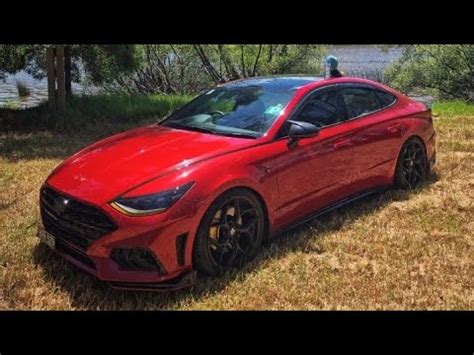 Modified Hyundai Sonata N Line Quick Walkaround YouTube