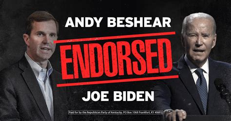 BREAKING NEWS: Andy Beshear ENDORSES Joe Biden for second term ...