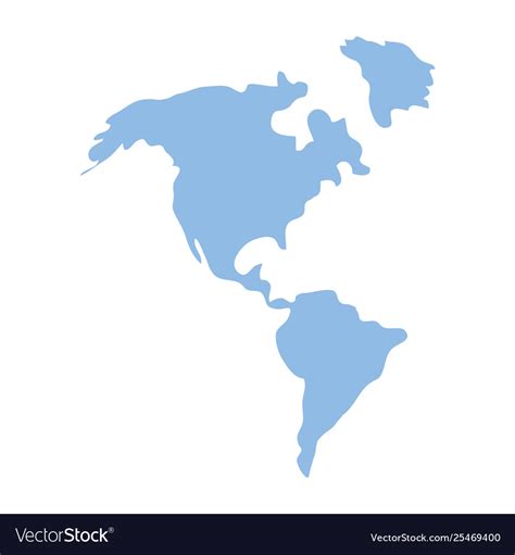 America map icon Royalty Free Vector Image - VectorStock