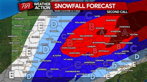 Second Call Snowfall Forecast for Significant Winter Storm Likely this ...