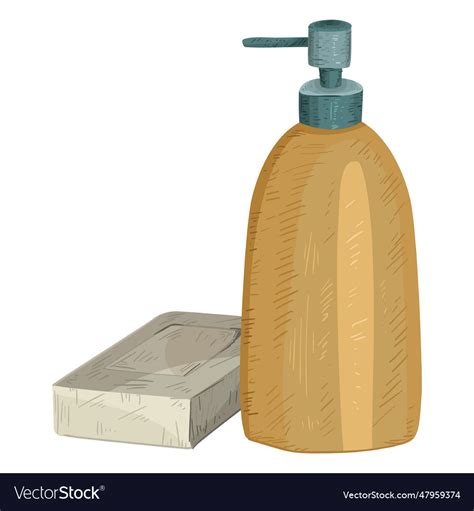 Bottle Soap Royalty Free Vector Image Vectorstock