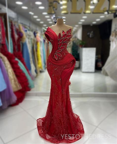 Prom Dresses for Black Women Evening Dresses Illusion Mermaid Promdress