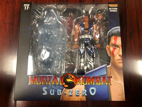 New Sealed Storm Collectibles Mortal Kombat Unmasked Sub Zero Ebay