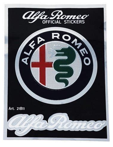 Alfa Romeo Sticker Emblem Mm Schrift Kaufen Auf Ricardo