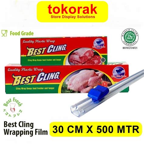 Jual Best Cling Wrap Cm X M Jumbo Plastik Wrapping Makanan