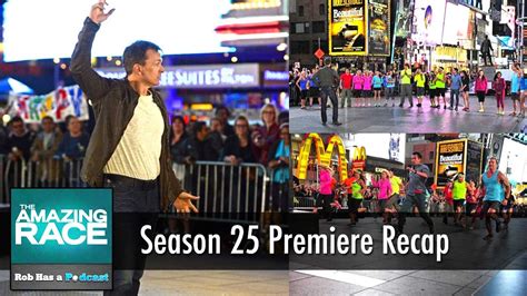 The Amazing Race 25 Cast Season Premiere Recap Friday September 26