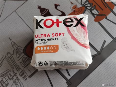 Прокладки Kotex Ultra Soft нормал - «С определенными недостатками ...