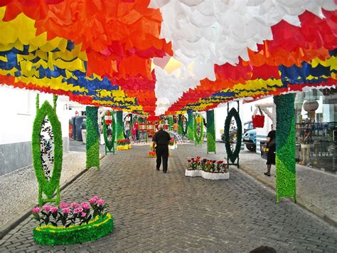 Festa Das Ruas Floridas Redondo Portugal Mundandy