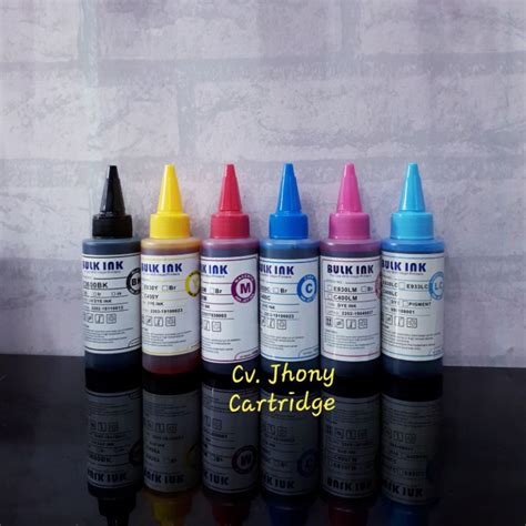 Jual Tinta Bulk Ink Ml Untuk Printer Canon Epson Hp Shopee Indonesia